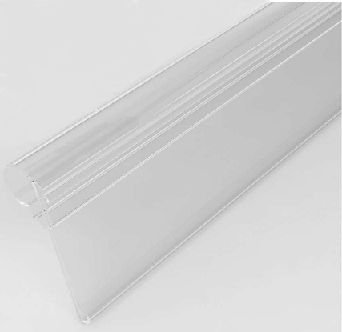 Porta Preço Peg In Board Reto